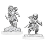 Female Halfling Rogue miniature