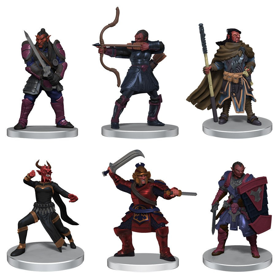 3D renders of Hobgoblin Warband miniatures