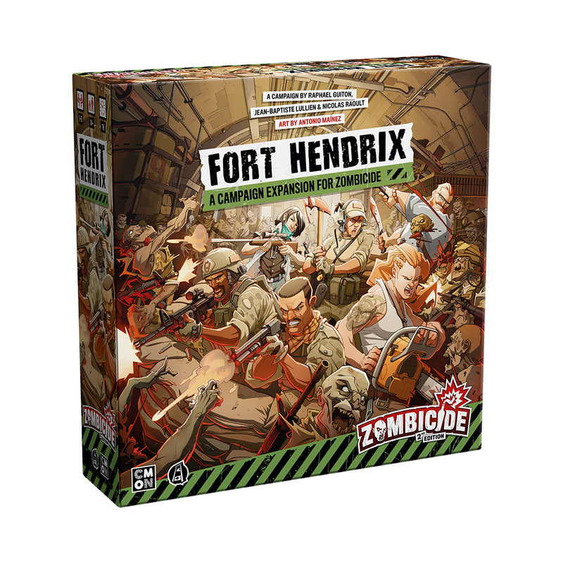 Box art of Zombicide 2nd Ed: Fort Hendrix