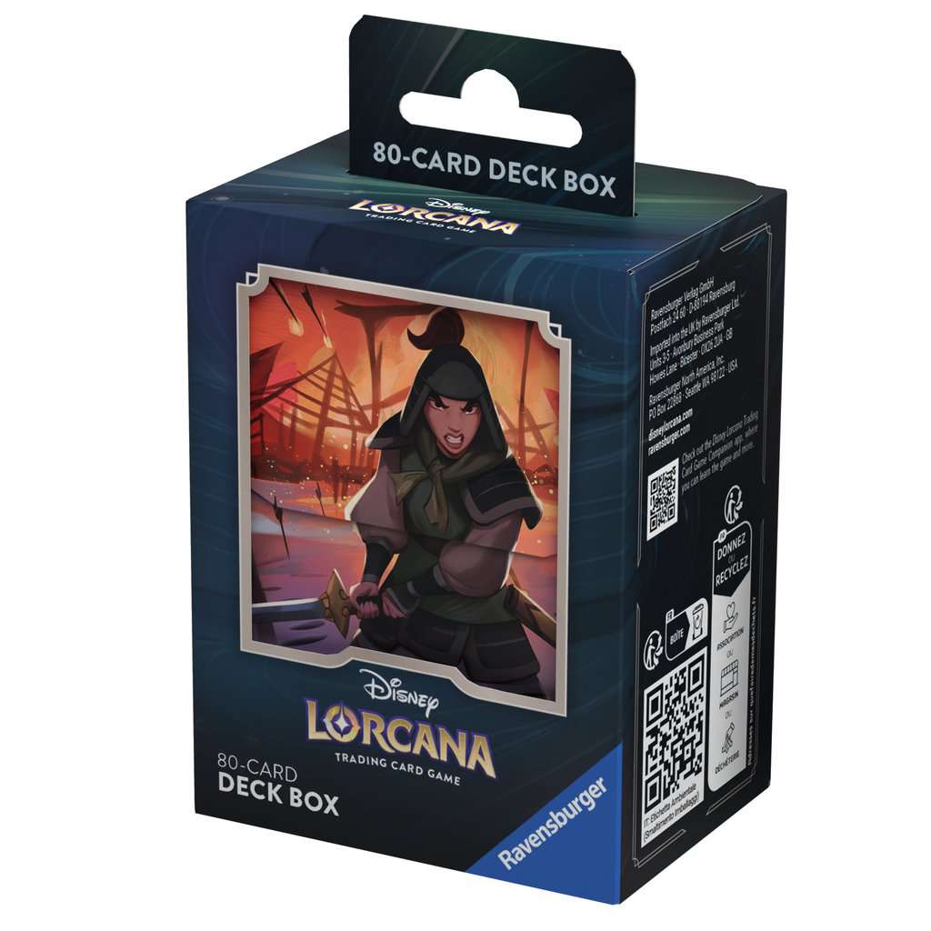 Lorcana Deck Box: Mulan The Guardtower Lorcana Deck Box: Mulan The Guardtower