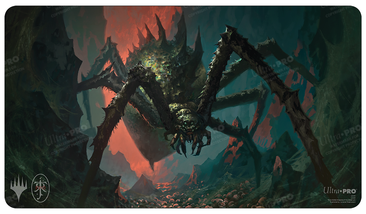 shelob card mtg MTG LotR Shelob Playmat – The Guardtower