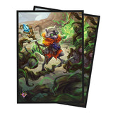 MtG Sleeves: Bloomburrow - Bello, Bard of the Brambles, Raised Foil [100]