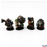 Townsfolk: Dwarven Brewmaster & Patrons [4]