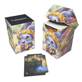 MtG Deck Box: Bloomburrow - Ms. Bumbleflower, Raised Foil 