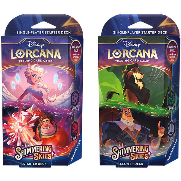 Lorcana: Shimmering Skies Starter Deck (*) REL 09 AUG – The Guardtower