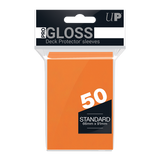 Orange Pro-Gloss Deck Sleeves [50]
