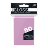 Pink Pro-Gloss Deck Sleeves [50]