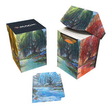 MtG Deck Box: Bloomburrow - Three Tree City, Borderless 