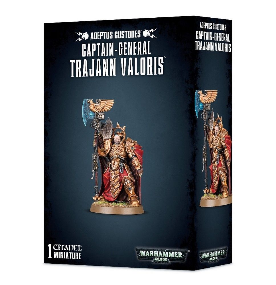 Adeptus Custodes: Captain-General Trajan Valoris