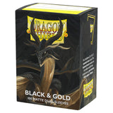 Dragon Shield: Black/Gold Dual Matte [100]