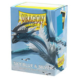Dragon Shield: Dual Matte Sky Blue/Silver [100]