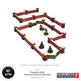 Bolt Action: Pre-Painted Normandy Low Wall