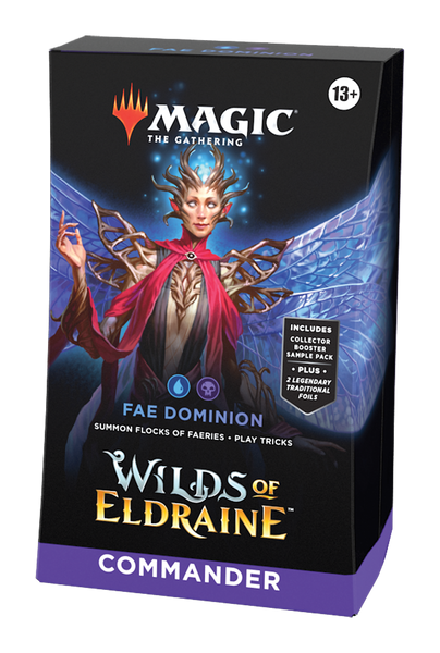 mtg woe collector booster box Wilds of Eldraine Commander Decks enveloped in a fantastical fairytale with a twist to break the curse of an endless slumber Magic: The Gathering Wilds of
