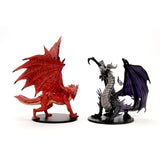Adult Red & Black Dragons