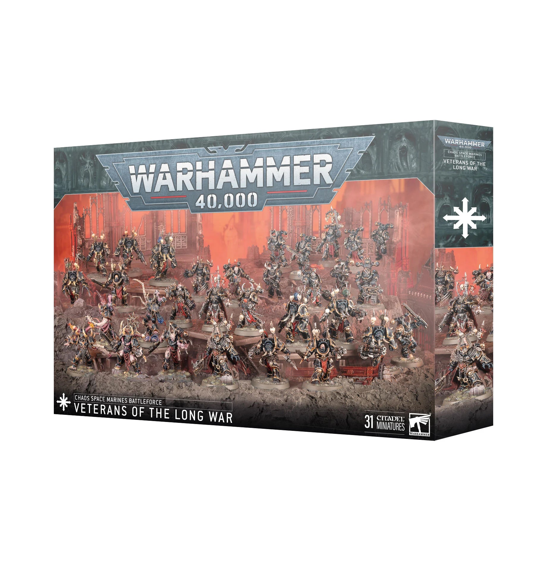 ウォーハンマー 40K Veterans of the Long War CSM: Veterans of the Long War Battleforce – The Guardtower