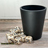Flexible Dice Cup Black