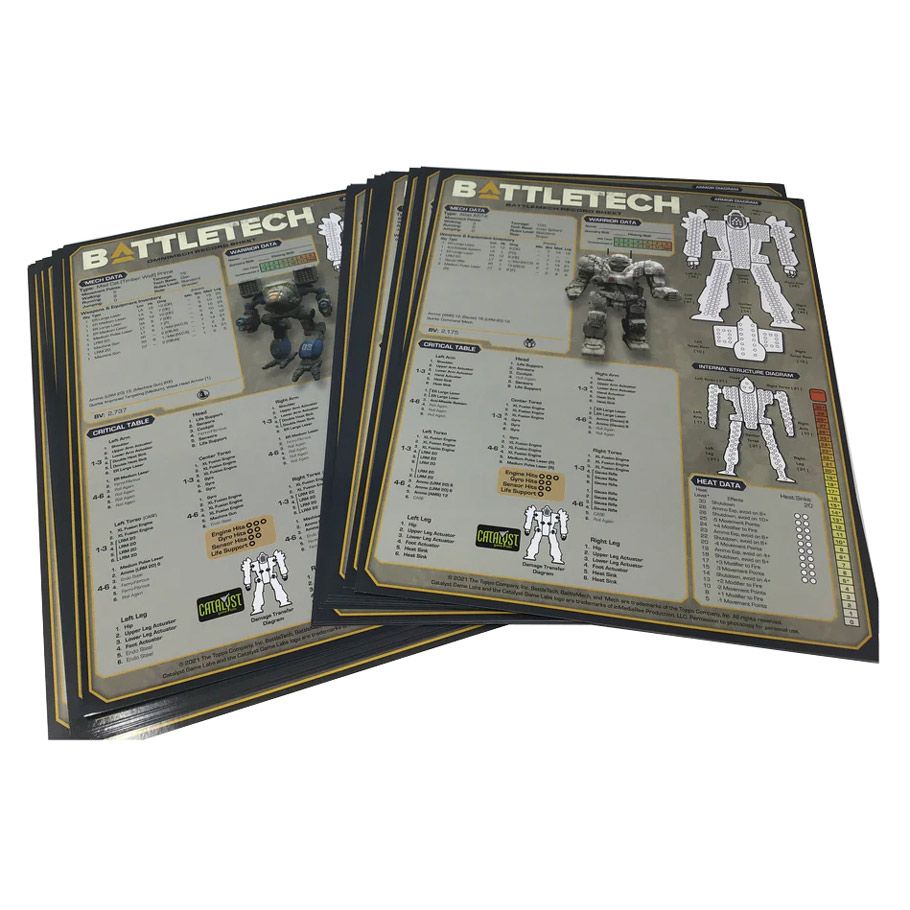 BattleTech: Mercenaries Premium Record Sheets – The Guardtower