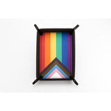 Pride Flag Folding Dice Tray