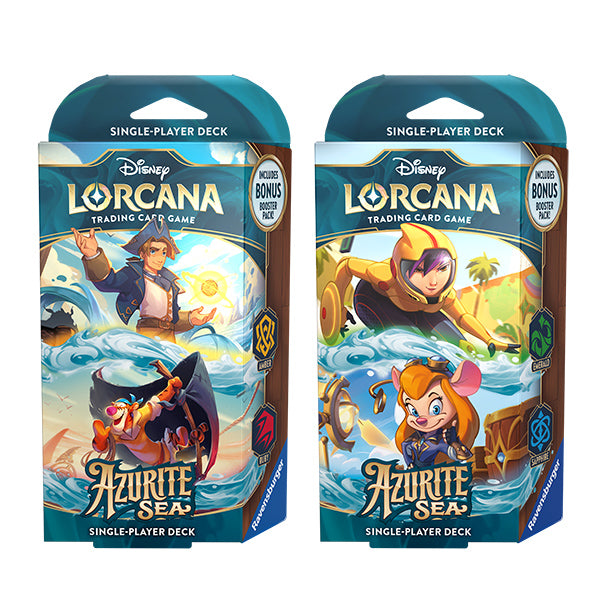 lorcana starter deck bundle Lorcana: Rise of the Floodborn Starter Deck Display (8 Decks) Double Infinity Gaming
