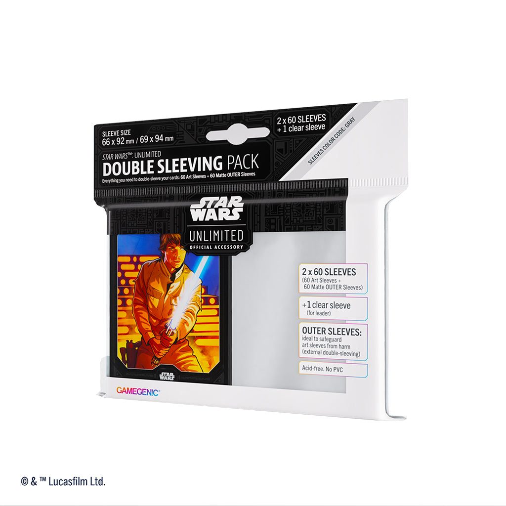 SWU Double Sleeving Pack: Luke Skywalker SWU Double Sleeving Pack: Luke Skywalker