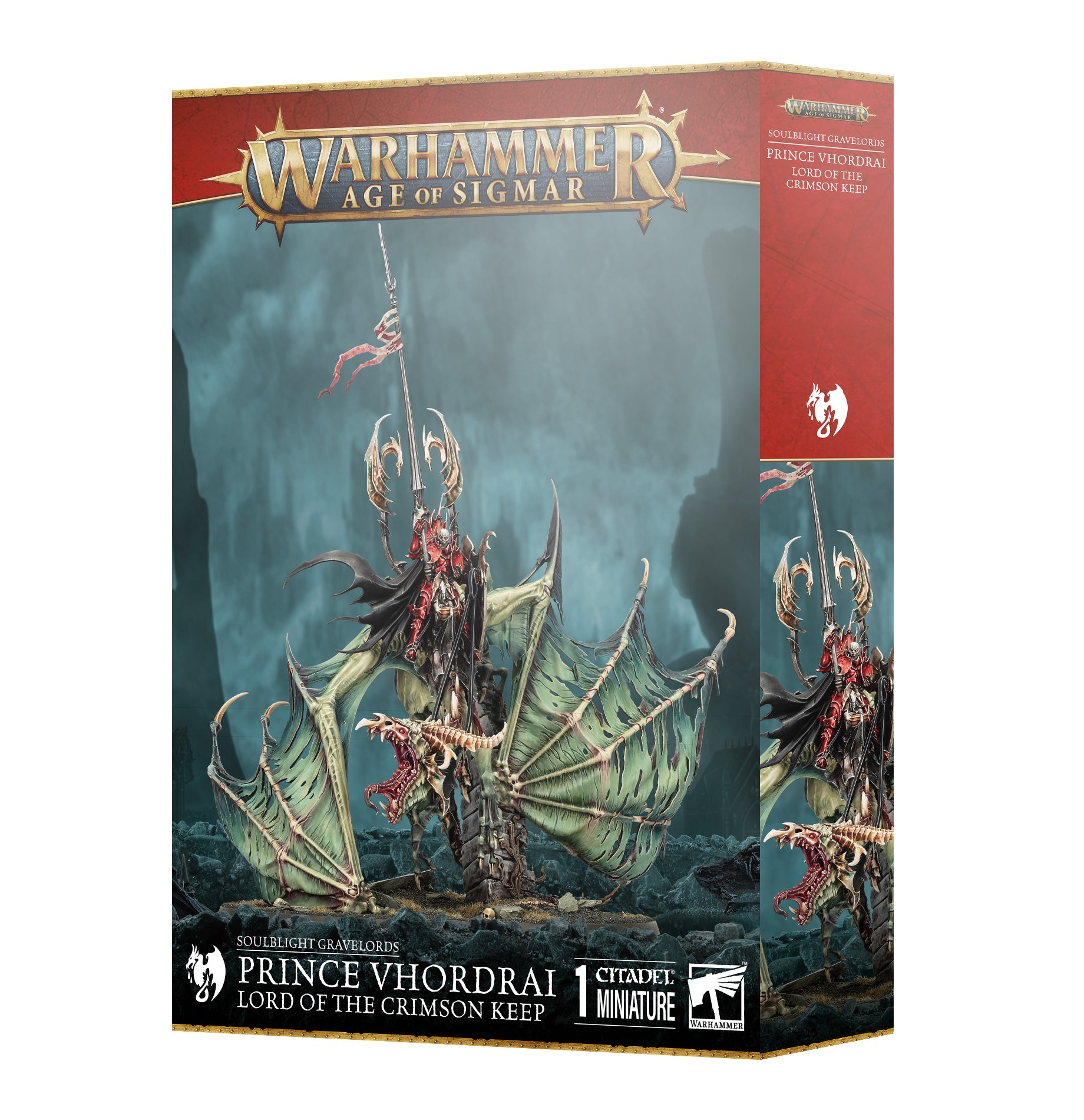 Soulblight Gravelords: Prince Vhordai Lord of the Crimson Keep