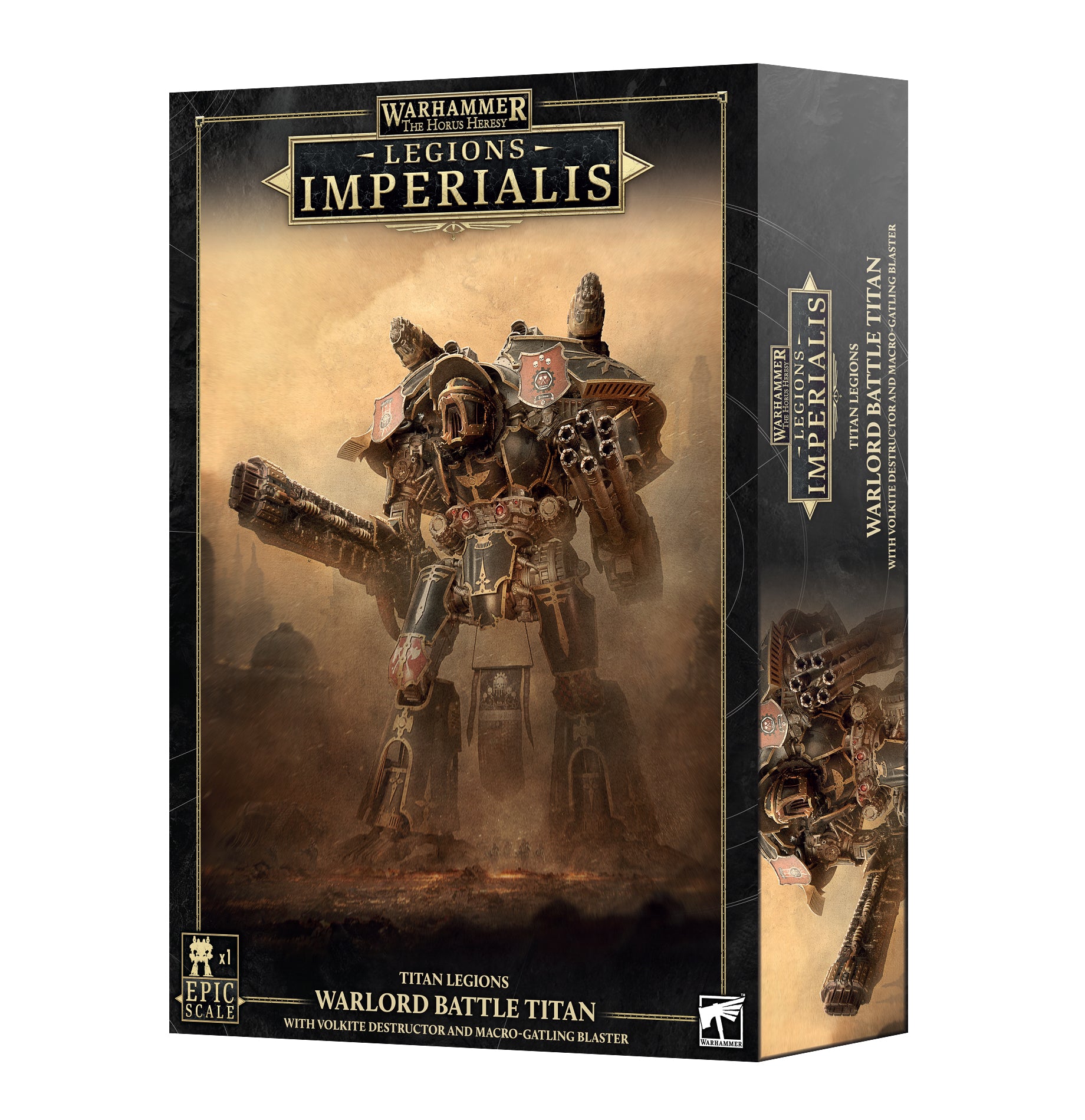 Legions: Titans - Warlord Titan /w Volite & Macro Gatling REL 01 AUG