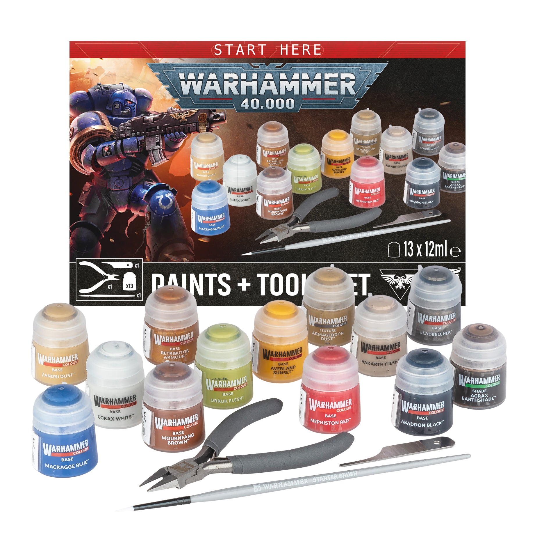 40k: Paints & Tools REL 25 JUL