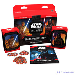 swu spark of rebellion booster box SWU: Spark of Rebellion 2-Player Starter – The Guardtower