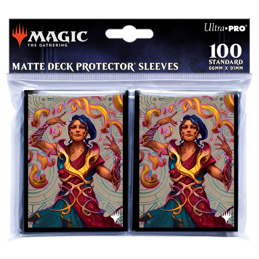 shop deals on mtg card sleeves Magic: The Gathering | Lorwyn Eclipsed Premium Art Comes in packs of 100 sleeves Realm Guard 100ct Matte TCG/MTG