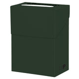 Forest Green Plastic Cardbox