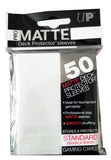 Pro-Matte White Deck Sleeves [50]