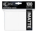 Arctic White Eclipse Matte Sleeves [100]