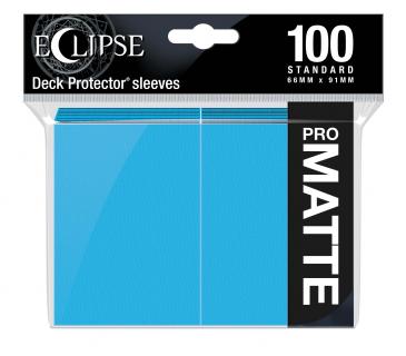 Sky Blue Eclipse Matte Deck Sleeves [100]