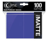 Eclipse Matte Royal Purple Deck Sleeves [100]