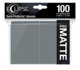 Smoke Grey Eclipse Matte Deck Sleeves [100]