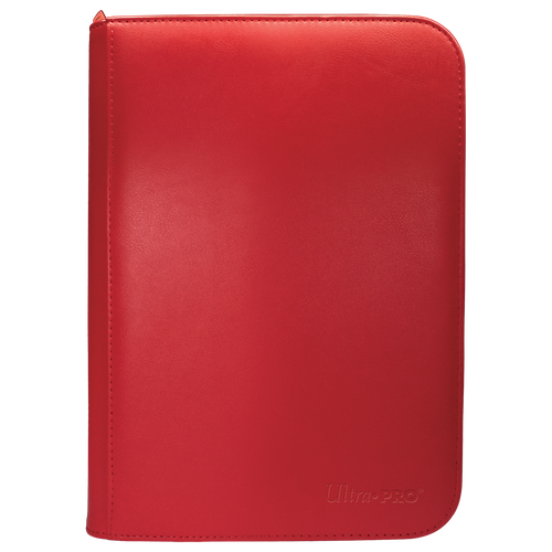 Vivid Red 4-Pocket PRO-Binder