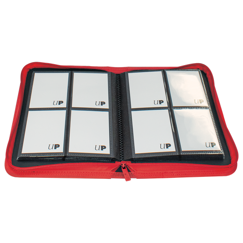 Vivid Red 4-Pocket PRO-Binder
