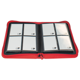 Vivid Red 4-Pocket PRO-Binder