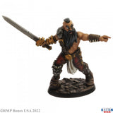 Painted example of Grimkel Bloodbeard miniature