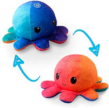 Sunset/Mermaid Reversible Octopus Plushie