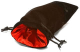 Large Lined Dice Bag - Red