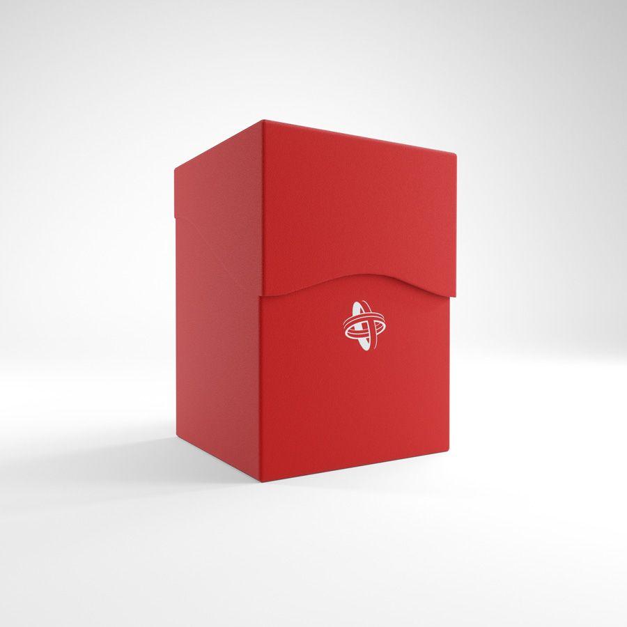 Red 100+ Deck Box