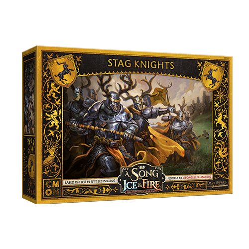 Box art of ASOIF: Baratheon Stag Knights