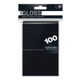 Black Pro-Gloss Deck Sleeves [100]