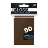 Brown Pro-Gloss Deck Sleeves [50]