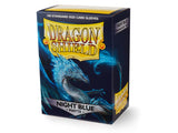 Box art of Matte Night Blue Dragon Shields (100)