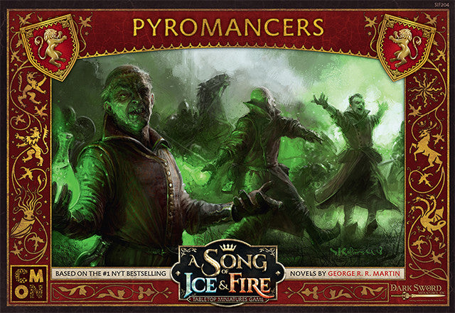 Box art of ASOIF: Lannister Pyromancers