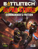 Book cover of BattleTech: Alpha Strike Commander's