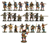 Blood & Plunder: French Natinality Set painted miniature examples