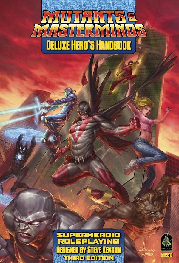 Mutants & Masterminds: Deluxe Hero's Handbook cover